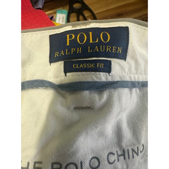 Polo Ralph Lauren Grey Classic Fit Pants Men’s 36x32 - Picture 10 of 12
